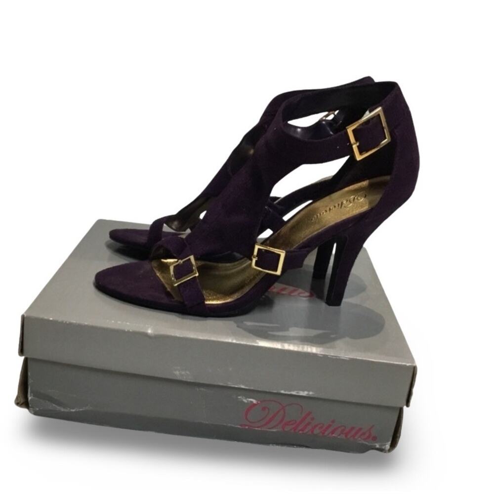 Delicious Purple Sandals - Picture 3 of 6